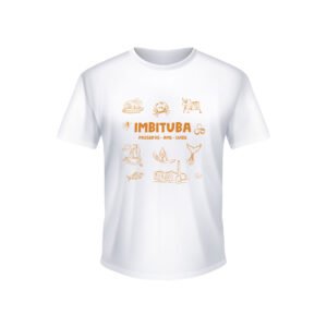 <small>Camiseta Imbé</small><br> Imbituba | Preserve - Ame - Cuide (Branca)